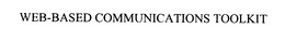 WEB-BASED COMMUNICATIONS TOOLKIT trademark