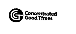 CGT CONCENTRATED GOOD TIMES trademark