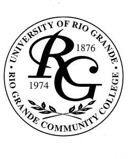 RG UNIVERSITY OF RIO GRANDE RIO GRANDE COMMUNITY COLLEGE trademark