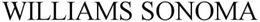 WILLIAMS SONOMA trademark
