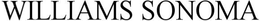 WILLIAMS SONOMA trademark