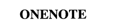 ONENOTE trademark
