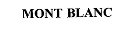 MONT BLANC trademark