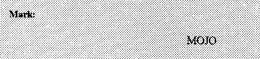 MOJO trademark