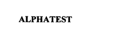 ALPHATEST trademark