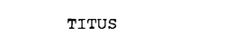 TITUS trademark