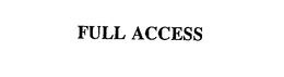 FULL ACCESS trademark
