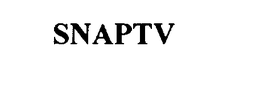 SNAPTV trademark