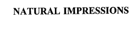 NATURAL IMPRESSIONS trademark