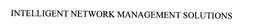 INTELLIGENT NETWORK MANAGEMENT SOLUTIONS trademark