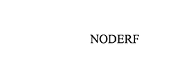 NODERF trademark