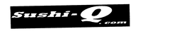 DESIGN OF RECTANGLE WITH SUSHI-Q.COM trademark