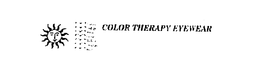 COLOR THERAPY EYEWEAR RED, ORANGE, YELLOW, GREEN, BLUE, INDIGO, VIOLET trademark