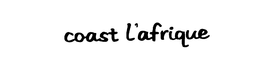 COAST L'AFRIQUE trademark