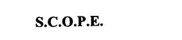 S.C.O.P.E. trademark
