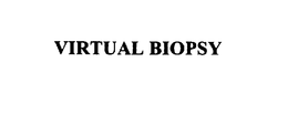 VIRTUAL BIOPSY trademark