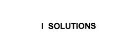 I SOLUTIONS trademark