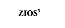 ZIOS3 trademark