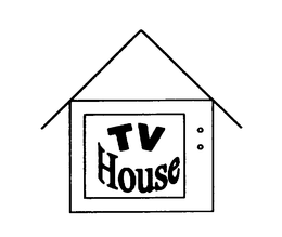 TV HOUSE (STYLIZED AND DESIGN) trademark