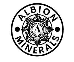 A ALBION MINERALS trademark