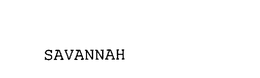 SAVANNAH trademark