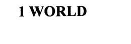 1 WORLD trademark