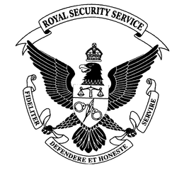 ROYAL SECURITY SERVICE FIDELITER DEFENDERE ET HONESTE SERVIRE trademark