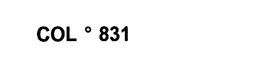COL 831 trademark