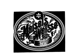MAISEL'S WEISSE, MAISEL BAYREUTH, PRIVATBRAUEREI SEIT 1887, HEFE, HEFE-WEIZENBIER NATURTRUB,ORERGARIG MIT FEINER HEFE GEBRAUT NACH DEM BAYERISCHEN REINHEITSGEBOT VON 1516 trademark