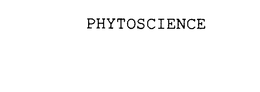 PHYTOSCIENCE trademark