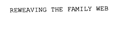 REWEAVING THE FAMILY WEB trademark