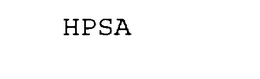 HPSA trademark