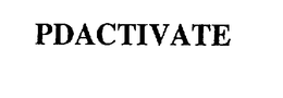 PDACTIVATE trademark
