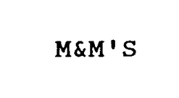 M&M'S trademark
