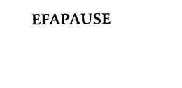 EFAPAUSE trademark