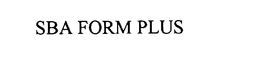 SBA FORM PLUS trademark