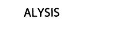 ALYSIS trademark