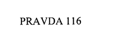 PRAVDA 116 trademark