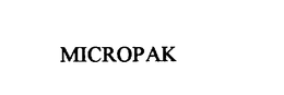 MICROPAK trademark