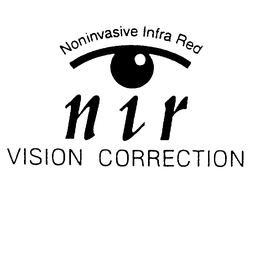 NONINVASIVE INFRA RED NIR VISION CORRECTION trademark