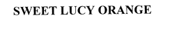SWEET LUCY ORANGE trademark