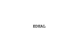 EDEAL trademark