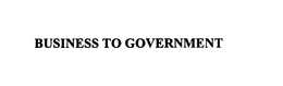 BUSINESS TO GOVERNMENT trademark
