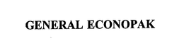 GENERAL ECONOPAK trademark