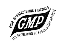 GMP GOOD MANUFACTURING PRACTICES LES REGULATION DE FABRICATION APPROVE trademark
