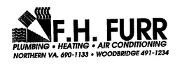F.H. FURR PLUMBING.HEATING.AIR CONDITIONING trademark