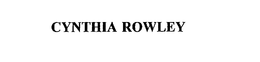 CYNTHIA ROWLEY trademark