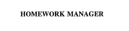 HOMEWORK MANAGER trademark