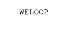 WELOOP trademark