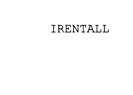 IRENTALL trademark